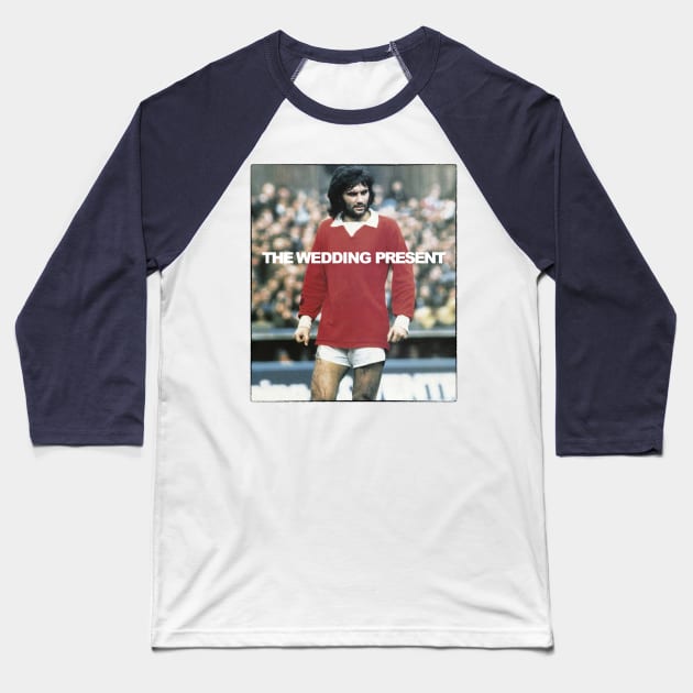 george best Baseball T-Shirt by RisingAboveBedlam